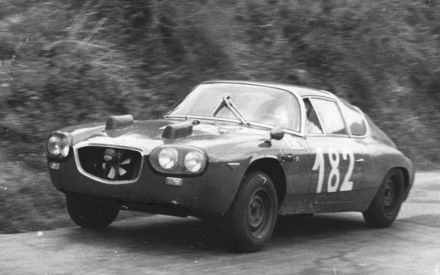 Rene Trautmann i Leo Cella - Lancia Flavia Sport Zagato Speciale.